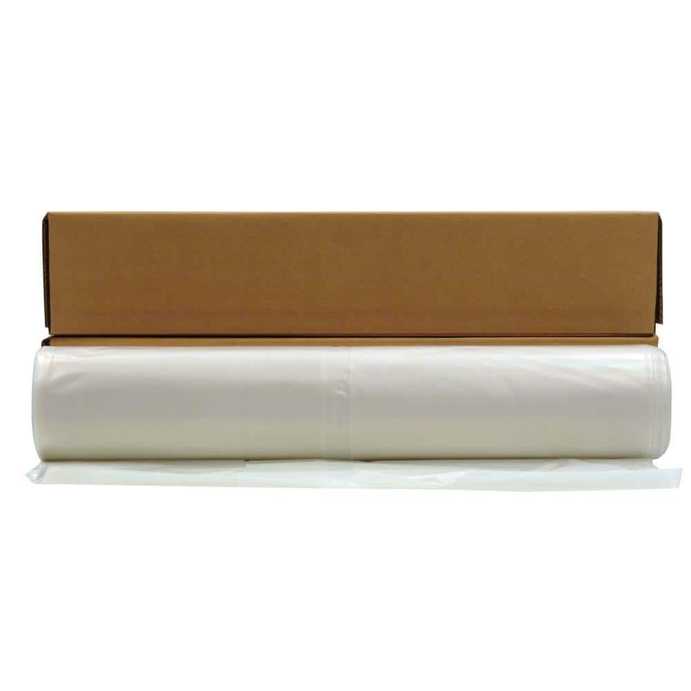 Husky 6 ft. x 100 ft. Clear 6 mil Plastic Sheeting