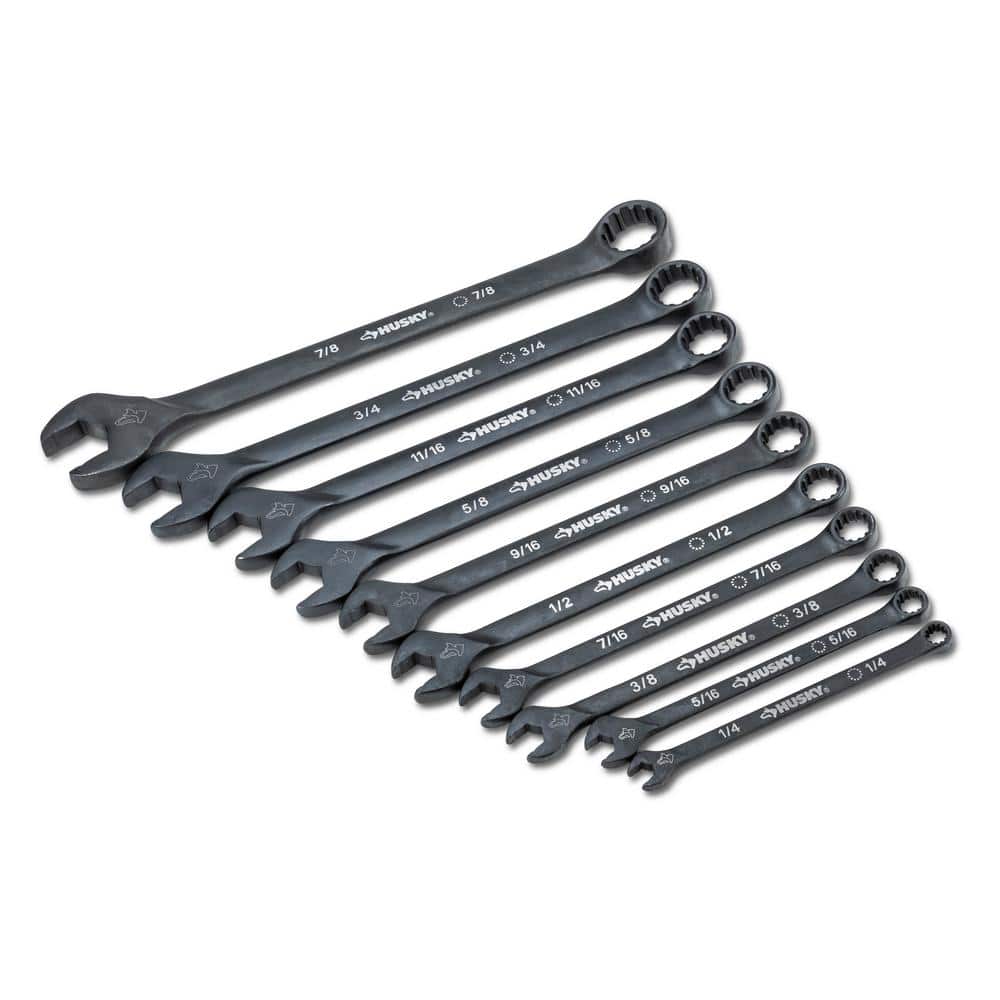 Husky Universal SAE Combination Wrench (10-Piece)