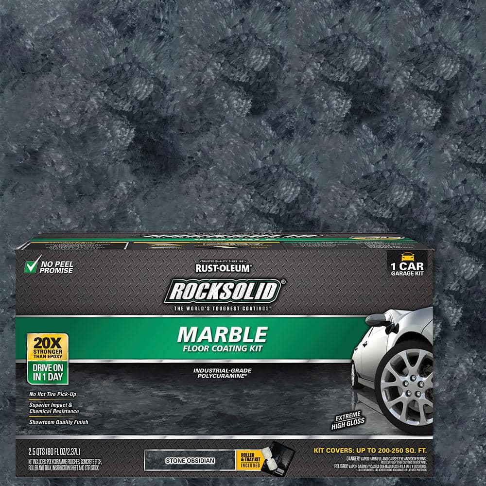 Rust-Oleum RockSolid Marble Garage Floor Kit