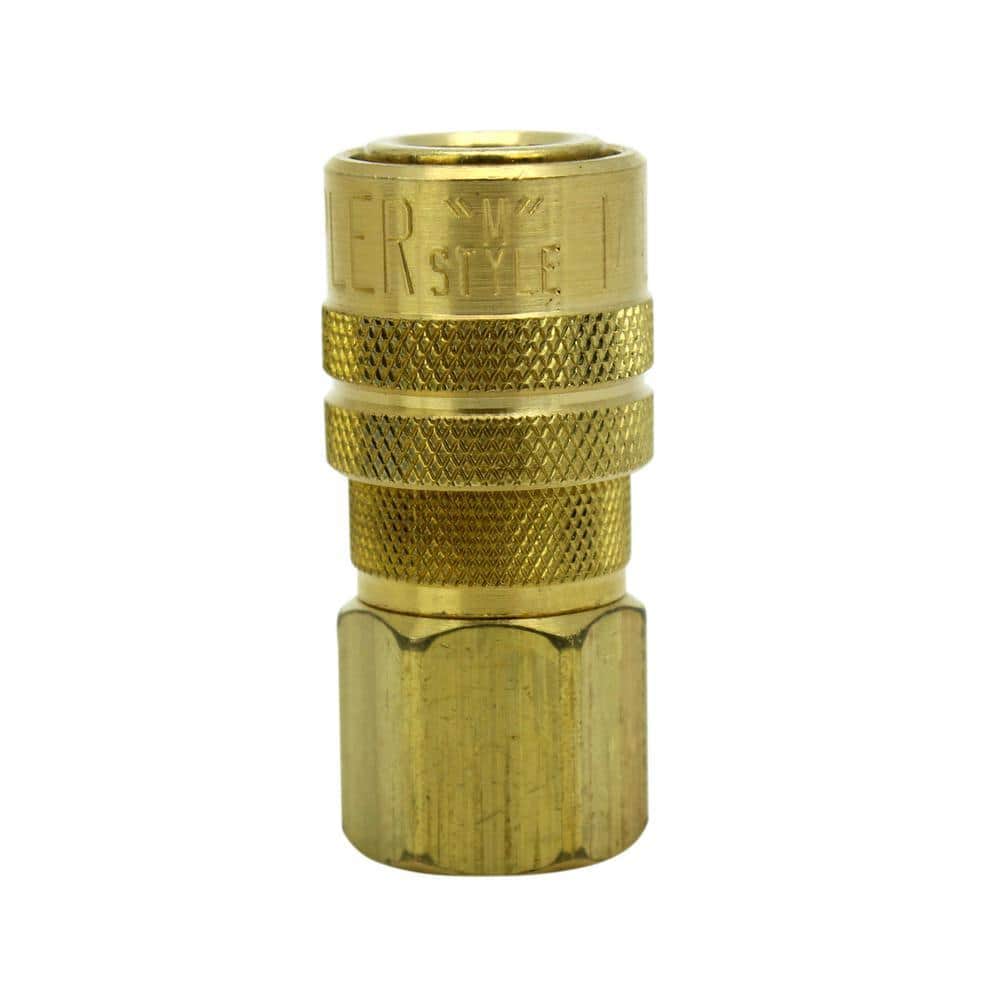 Milton 3/8 in. FNPT M-Style Coupler