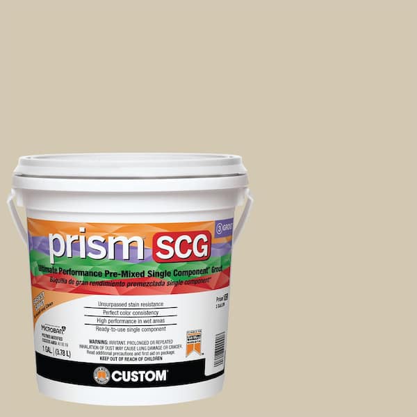 Custom Building Products Prism SCG #382 Bone 1 gal. Ultimate Performance Pre-Mixed Single Component Grout