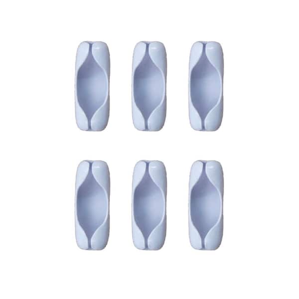Commercial Electric White Beaded Chain Connectors (6-Pack) for Ceiling Fans