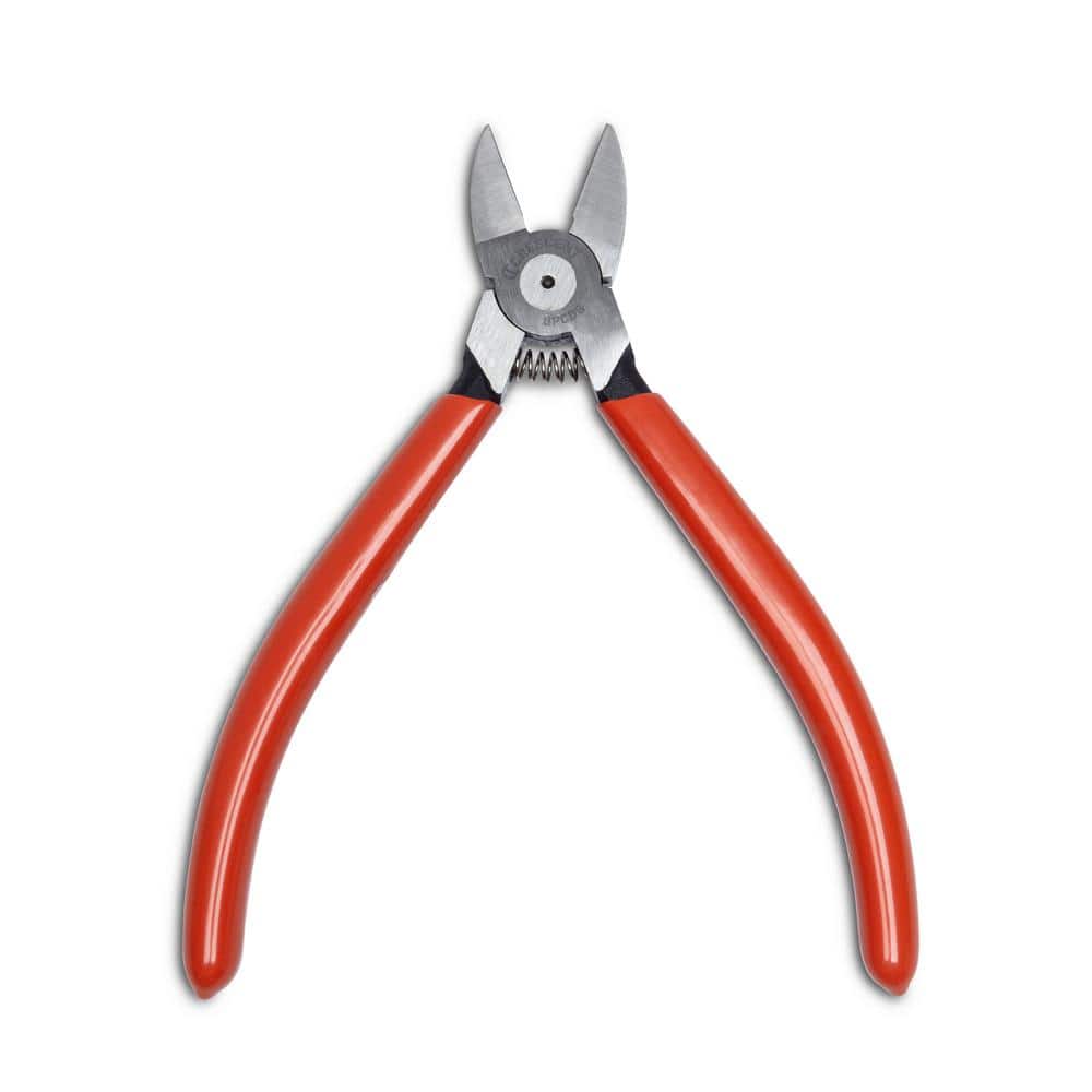 Crescent 6 in. Flush Cut Plastic Cutting Pliers with Dipped Grips