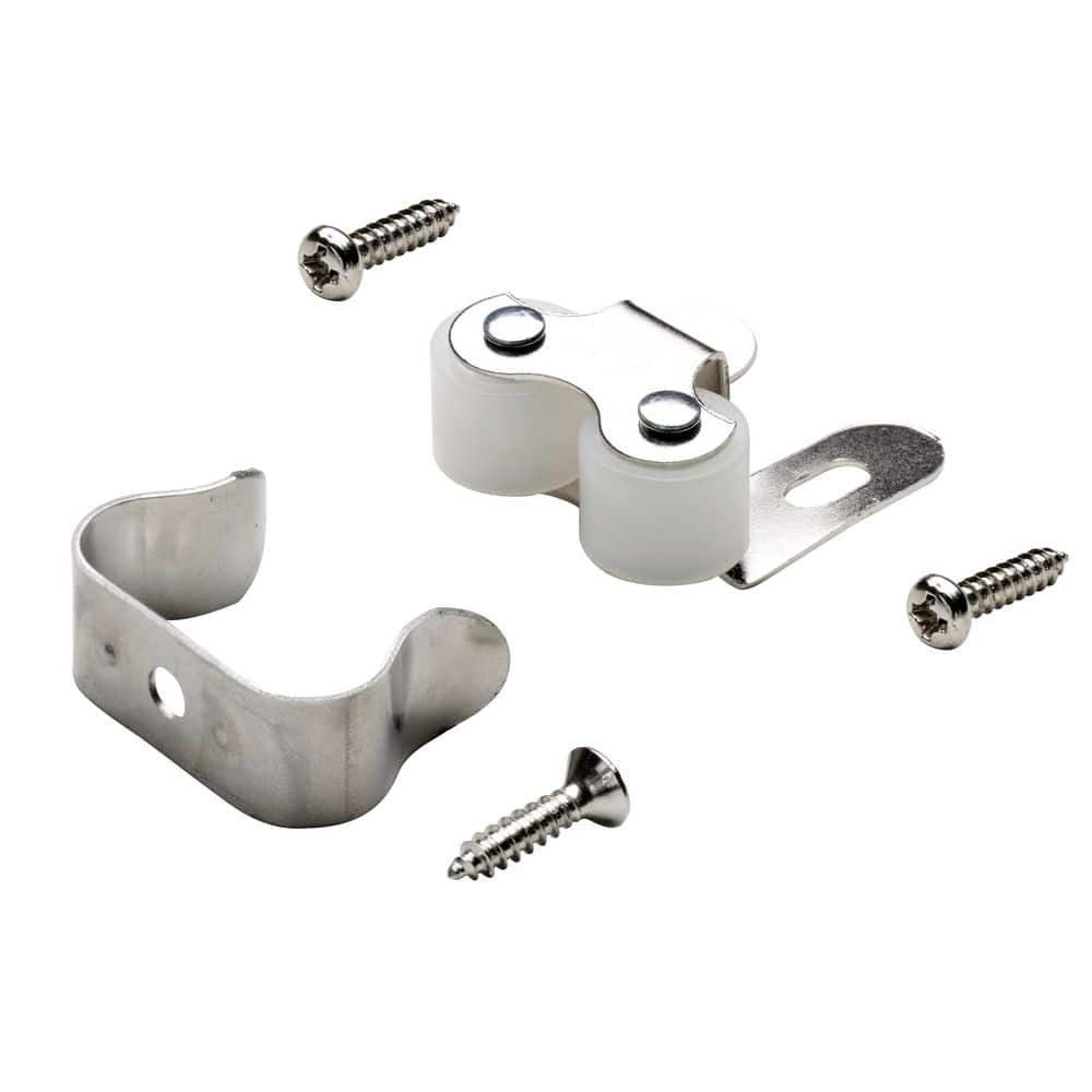 Everbilt Double Roller Catch, Nickel Plated (1-Pack)