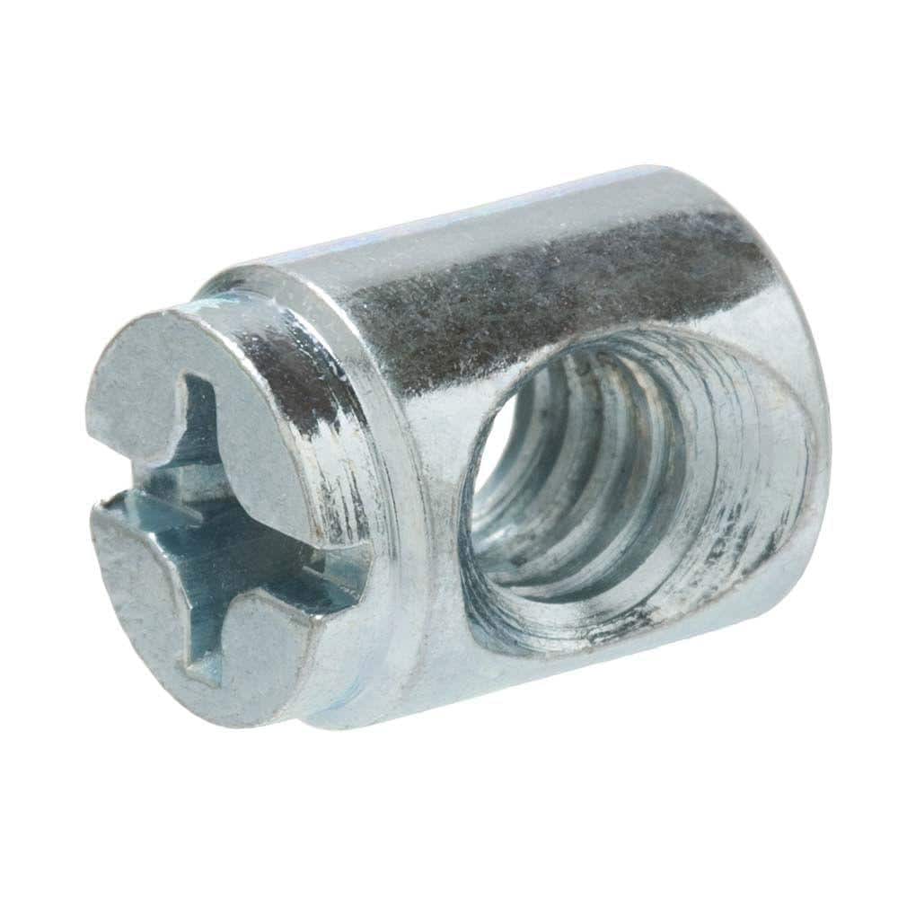 Everbilt 1/4 in. x 13 mm Type F Zinc Cross Dowel Nut