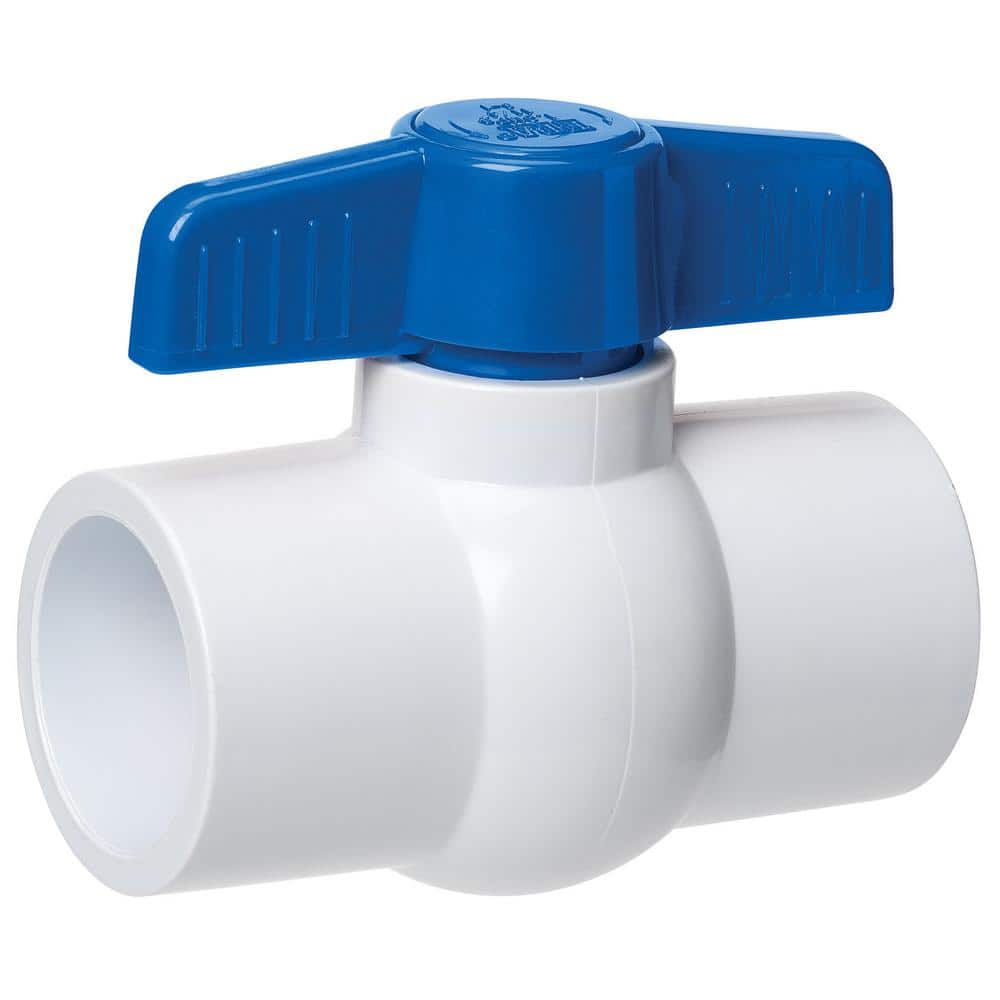 Everbilt . Solvent Solvent Schedule 40 PVC Ball Valve