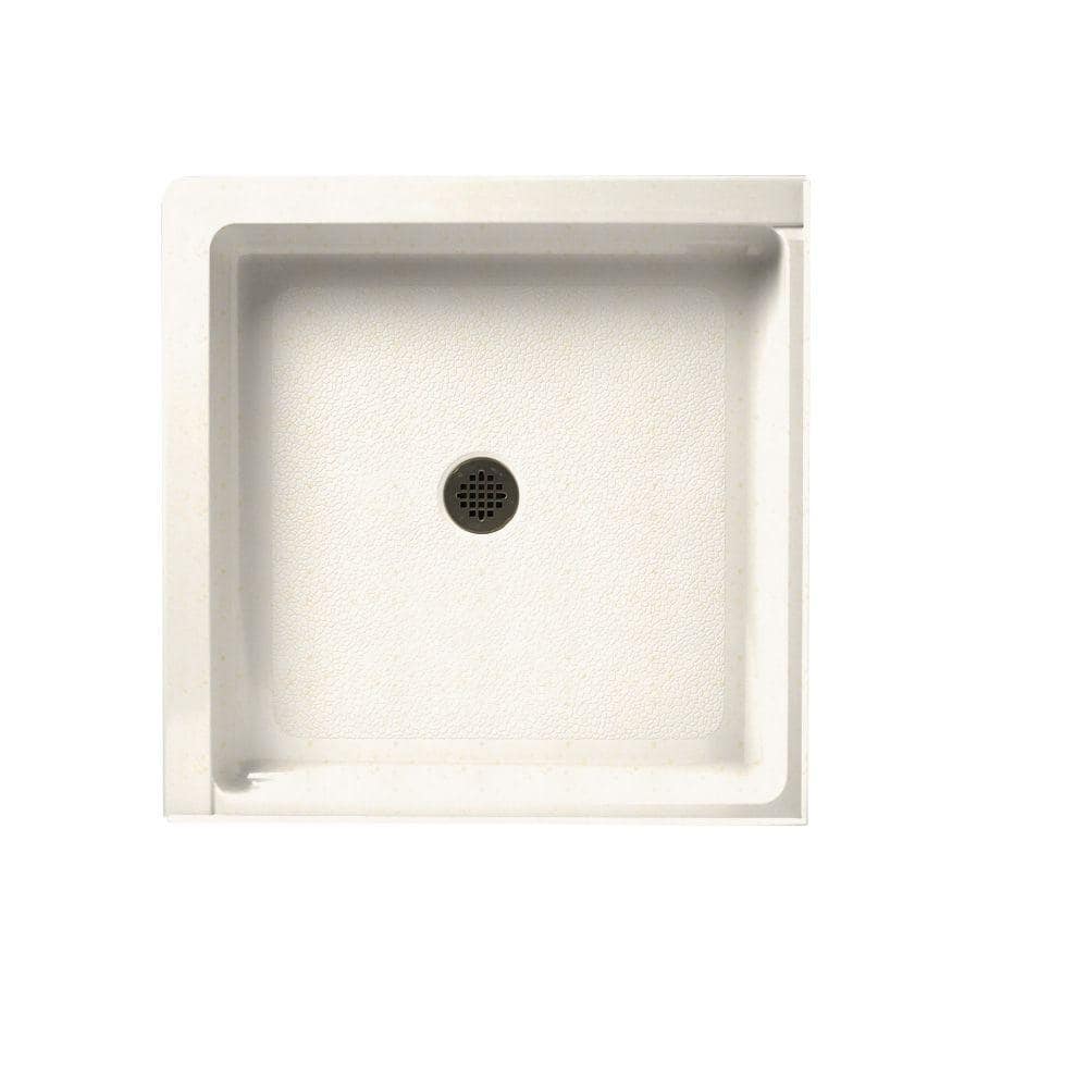 Swan 36 in. L 36 in. W Alcove Shower Pan Base with Drain