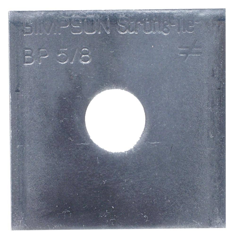 Simpson Strong-Tie BP 2-1/2 in. x 2-1/2 in. Bearing Plate with 5/8 in. Bolt Diameter