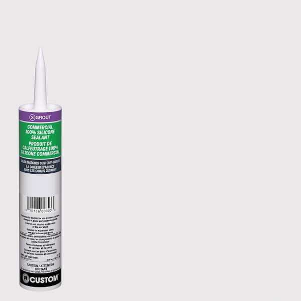 Custom Building Products Commercial #642 10.1 oz. Ash Silicone Caulk