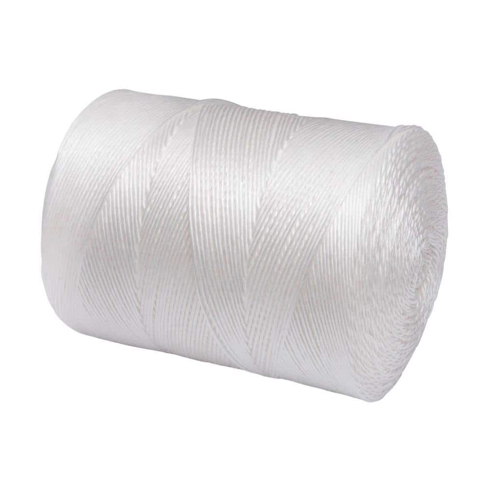 Everbilt 3/32 in. x 6500 ft. White Twisted Utility Tying Polypropylene Twine