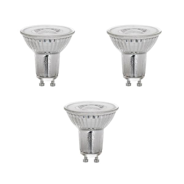 Feit Electric 75-Watt Equivalent MR16 GU10 Dimmable Recessed Track Lighting 90 Plus CRI Flood LED Light Bulb, Daylight (3-Pack)