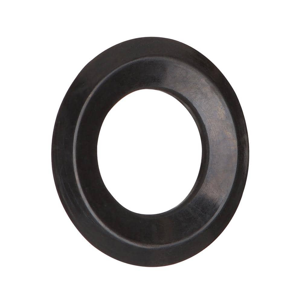 Commercial Electric Weatherproof Lamp Holder Replacement Gasket (2.5 in. Dia), Black (2-Pack)