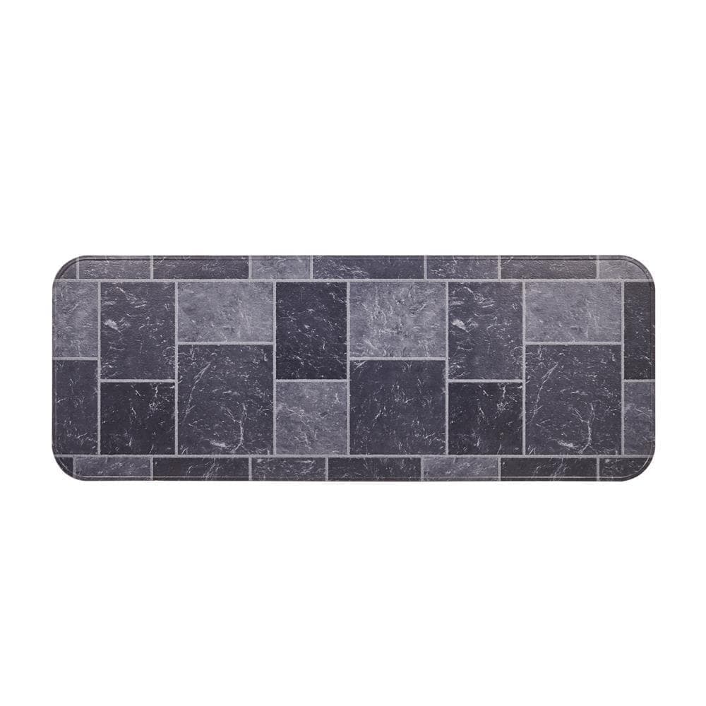 Shelter 18 in. x 48 in. Type 2 UL1618 Gray Slate Tile Stove Board