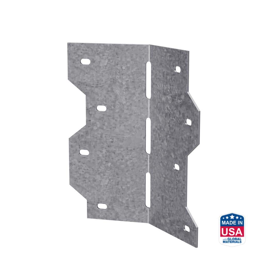 Simpson Strong-Tie LS 6-3/8 in. 18-Gauge Galvanized Adjustable L Angle