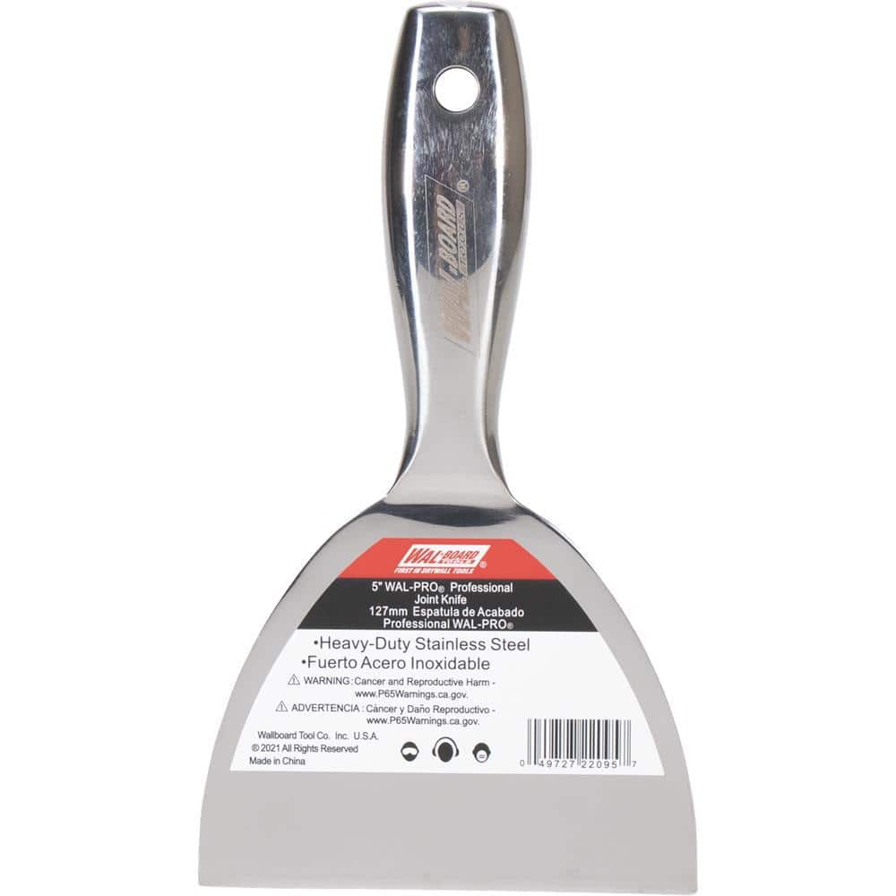 Wal-Board Tools 5 in. Wal-Pro Stainless Steel Joint Knife