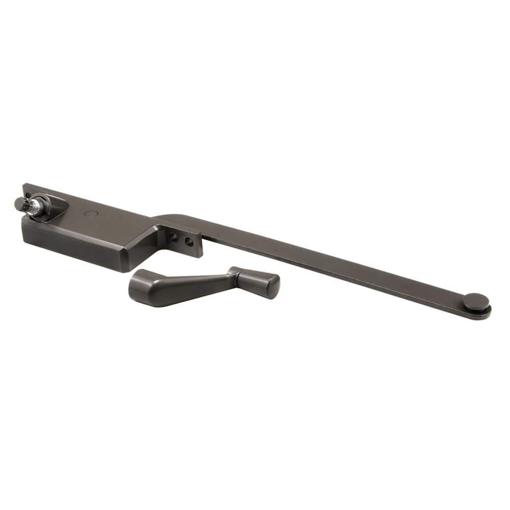 Prime-Line 9 in., Bronze Diecast, Casement Operator, Left Hand, Square Type