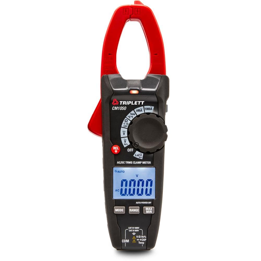 TRIPLETT 1000 Amp True RMS AC/DC Clamp Meter