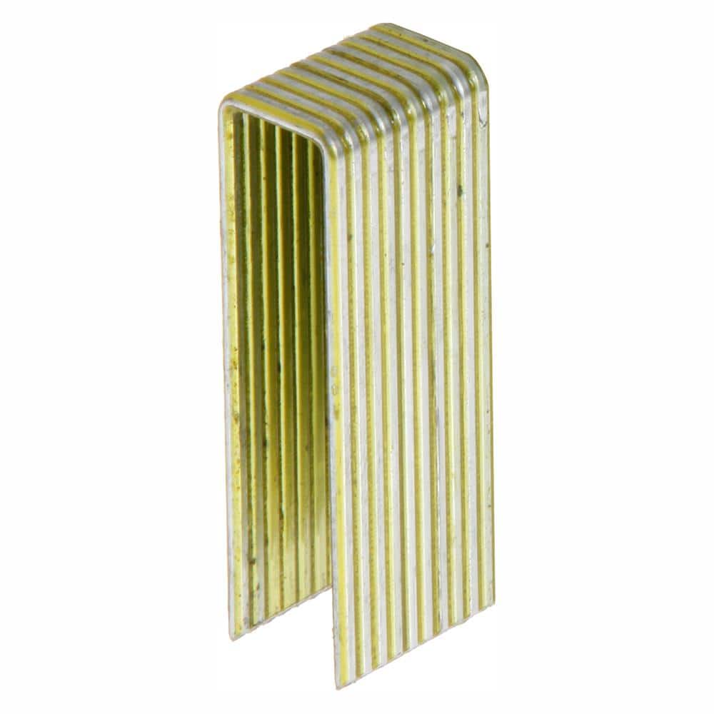 Grip-Rite 7/16 x 2 in. 16-Gauge 316 Stainless Steel N-Style Medium Crown Staples 420 per Box