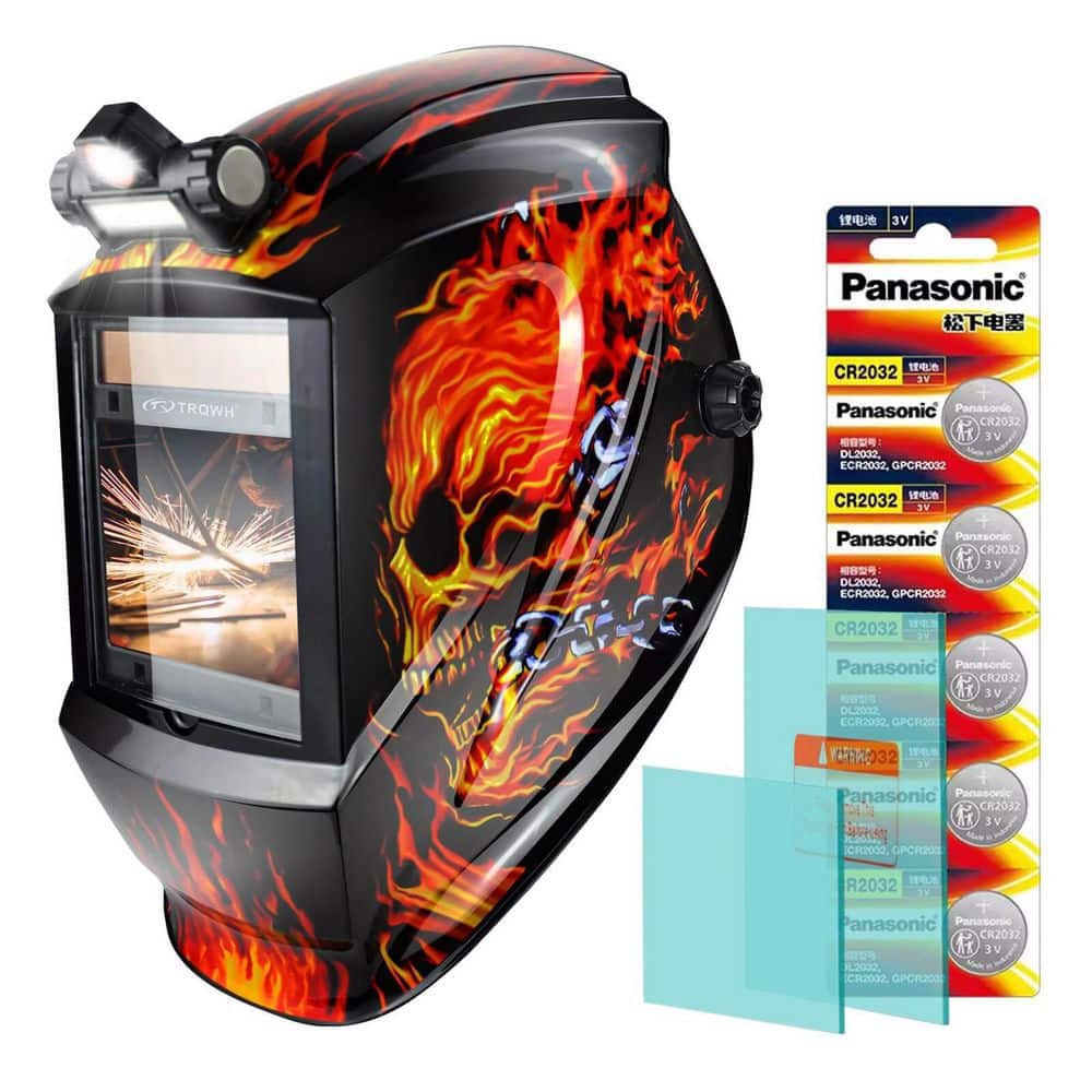 MYWISH Large View Auto-Darkening Welding Helmet with True Color