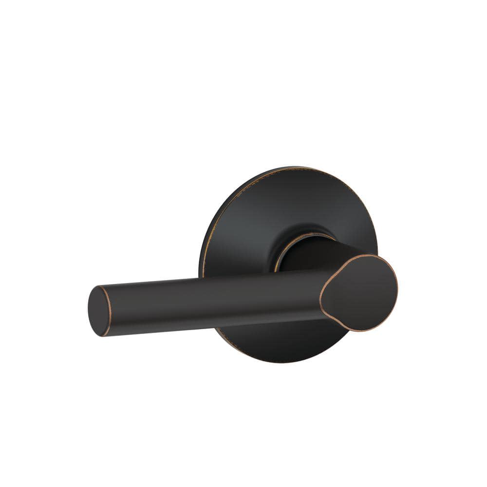 Schlage Broadway Aged Bronze Passage Hall/Closet Door Handle