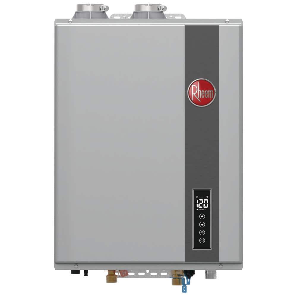 Rheem Performance Platinum 9.5 GPM Smart Super High Efficiency Indoor or Outdoor Natural Gas Tankless Water Heater