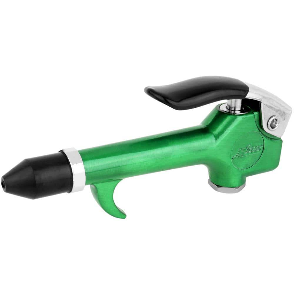Milton Industries, Inc. ColorFit by Milton 1/4 in. NPT Lever Blow Gun Tool-Rubber Tip Nozzle, Green