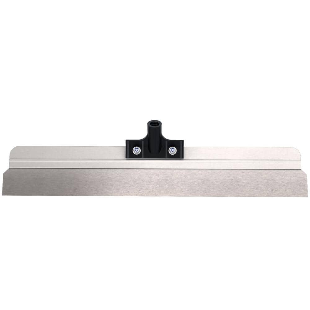 Bon Tool 24 in. Overlay Spreader/Smoother with Smooth Blade and Broom Handle Bracket