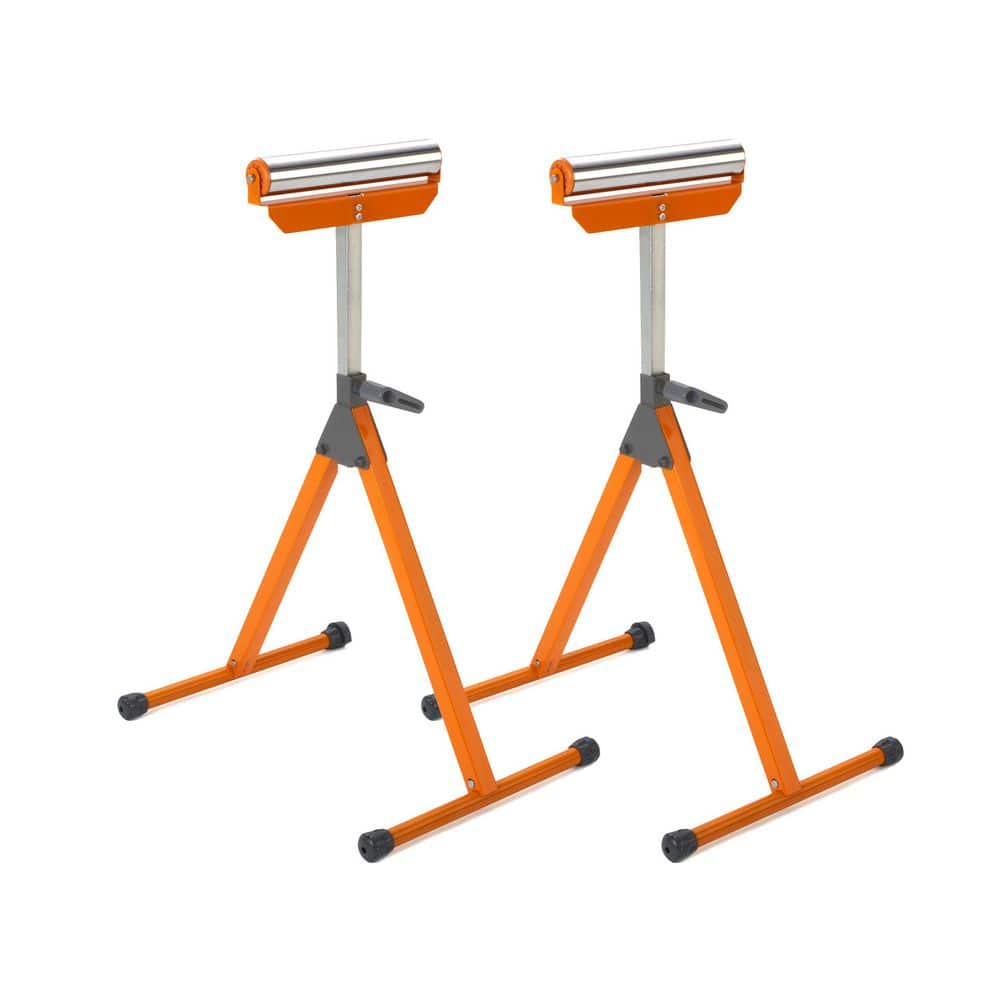 BORA Steel A-Frame Pedestal Roller Stand (2-Pack)