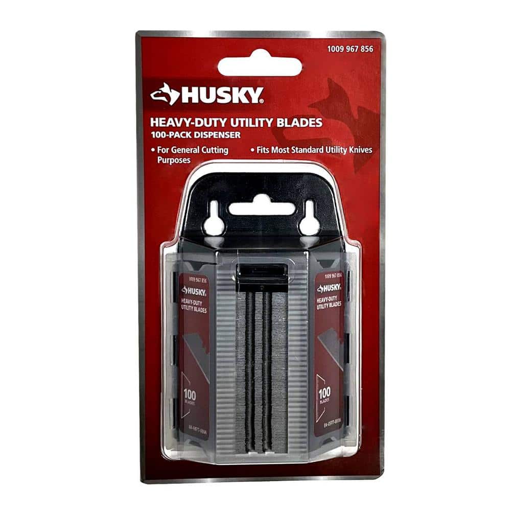 Husky Steel Utility Blades (100-Pack)