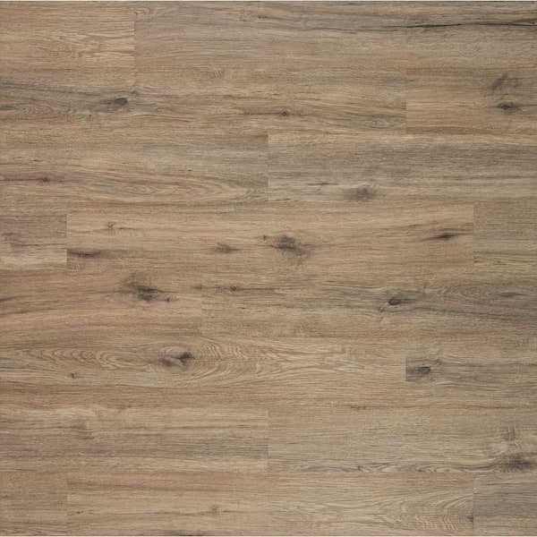 TrafficMaster Edwards Oak 6 MIL x 6 in. W x 36 in. L Click Lock Waterproof Luxury Vinyl Plank Flooring (23.95 sqft/case)