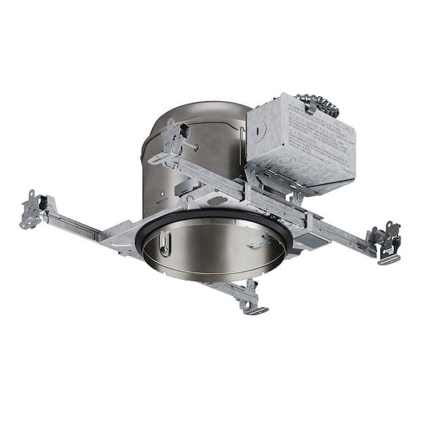 HALO H2750 6 in. Aluminum LED Recessed Lighting Housing for New Construction Shallow Ceiling, T24 Rated, IC Rated, Air-Tite