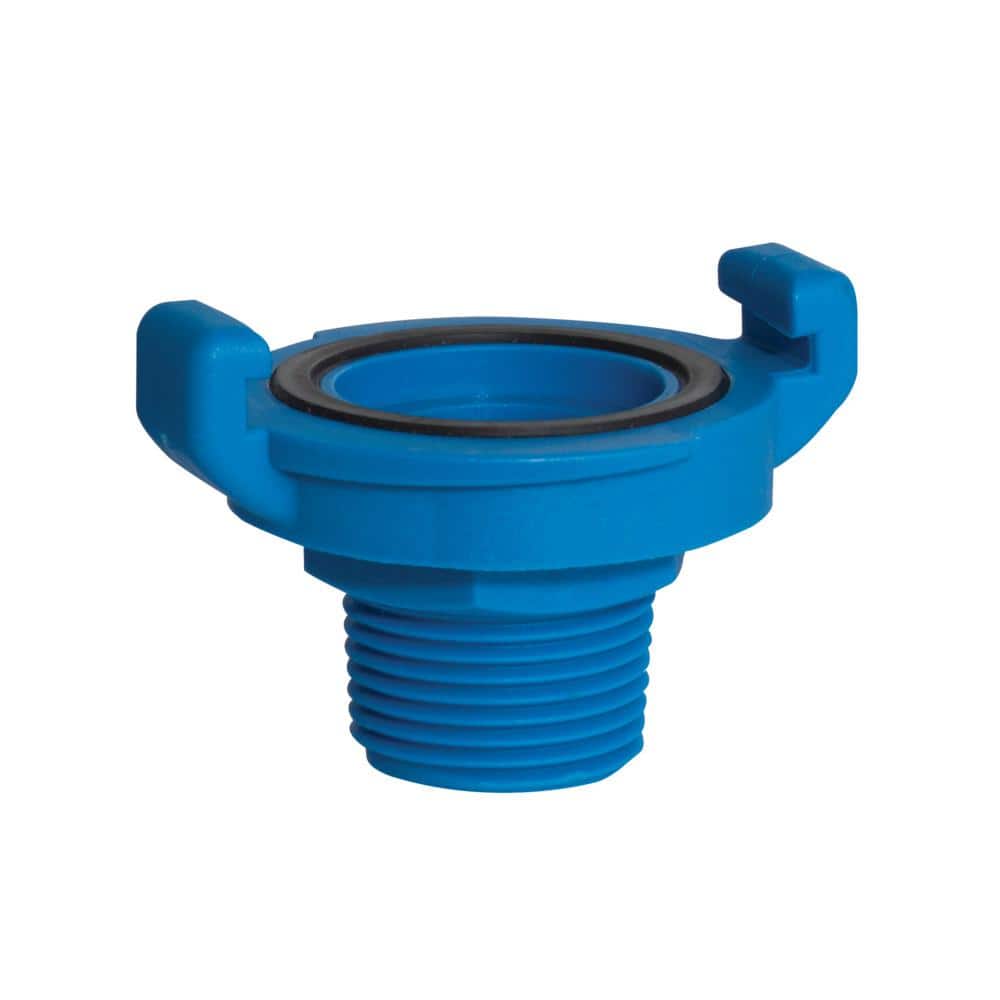 Watts ANKA 1 in. Fiberglass Reinforced Nylon Quick Lock Male NPT Coupling