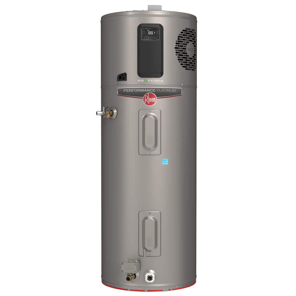 Rheem ProTerra 10-Year Hybrid High Efficiency Smart Tank Electric Water Heater with Leak Detection & Auto Shutoff
