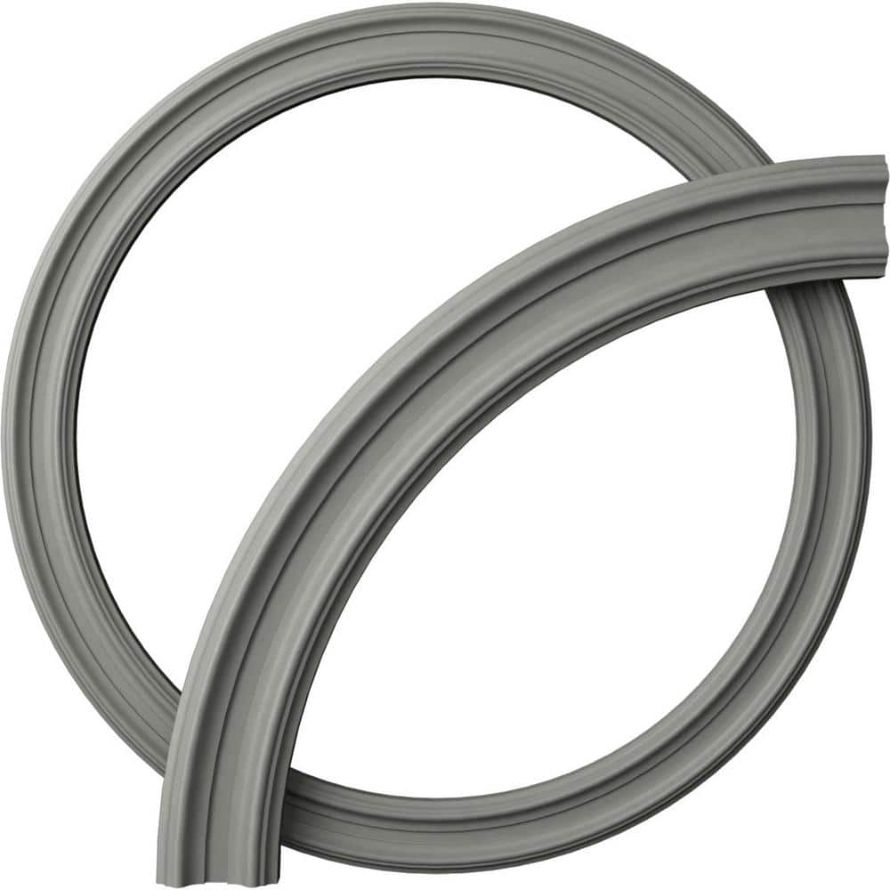 Ekena Millwork 24 in. Claremont Ceiling Ring (1/4 of Complete Circle)