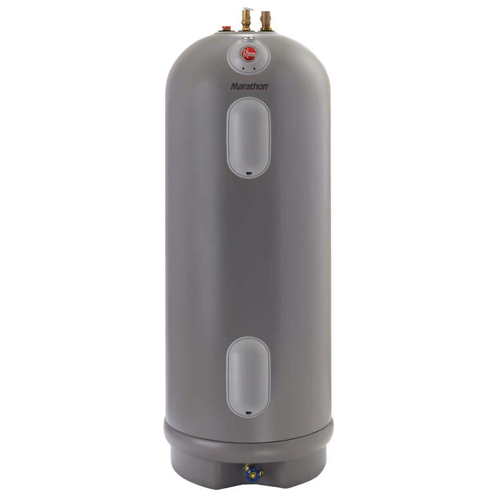 Rheem Marathon Tall 4500-Watt Double Element Non Metallic Electric Water Heater with Warranty
