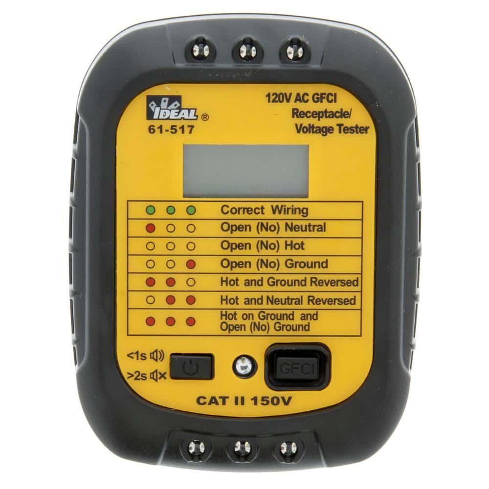 IDEAL GFCI Receptacle/Voltage Tester