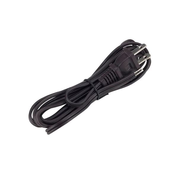 Bel Air Lighting 8 ft. SPT-1 Brown Cord Set with Polarized Plug and Stripped End Ready for Wiring