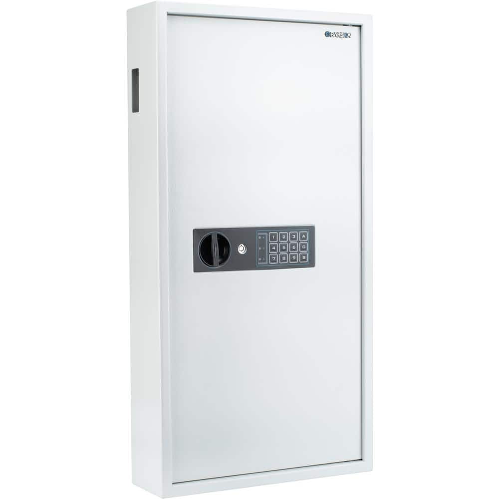BARSKA 180 Key Dual Lock Deadbolt Cabinet Digital Wall Safe AX13350