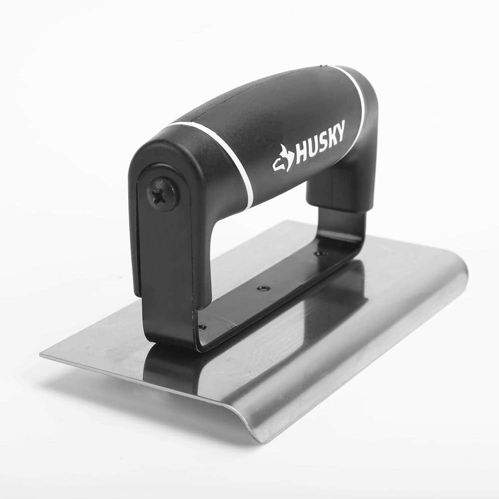 Husky 6 in. x 3 in. Stainless Steel Edger with 3/8 in. R