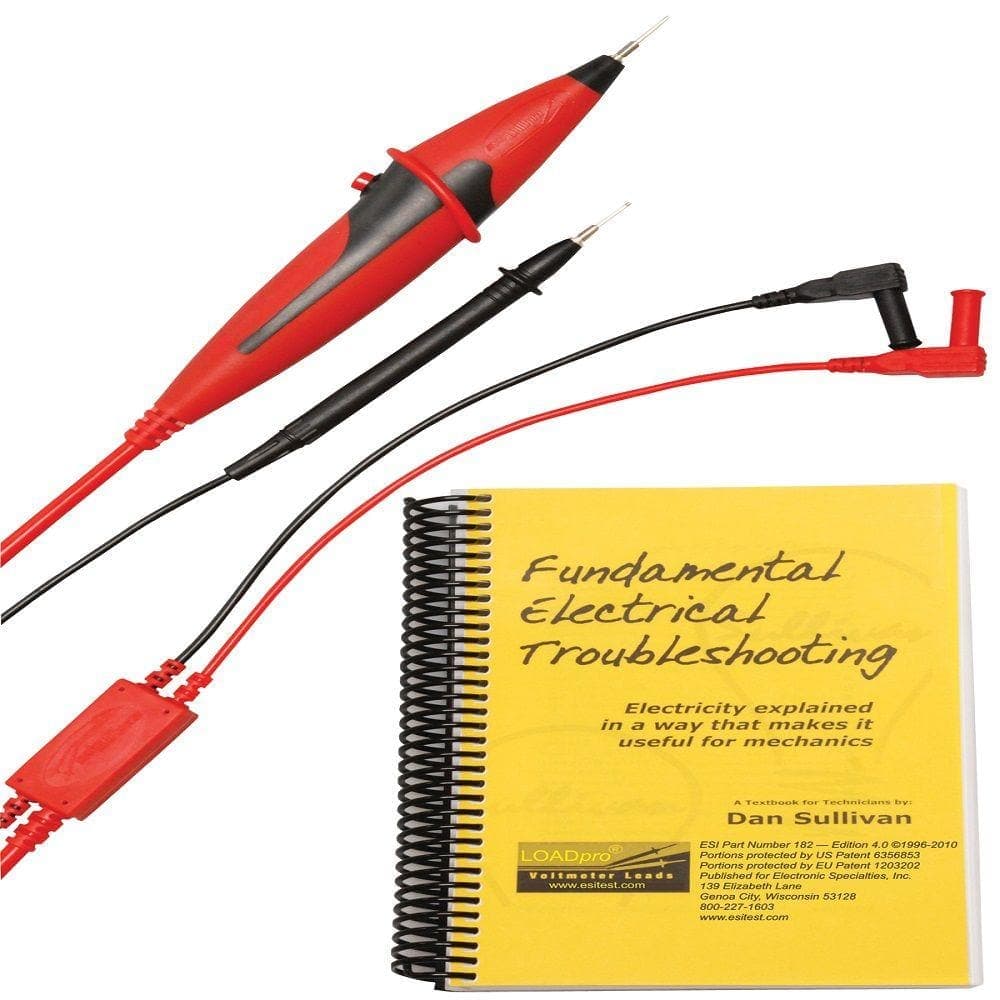 LoadPro Dynamic Test Leads and Fundamental Electrical Troubleshooting Book