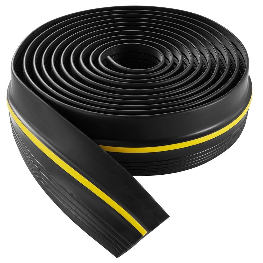 VEVOR 3.94 in. H x 12.6 in. W Garage Door Threshold and Bottom Seals Kit, 20 ft. U Shape+O Ring Universal Garage Door Bottom