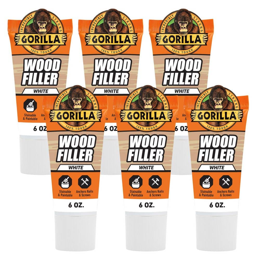 Gorilla Wood Filler (6-Pack)