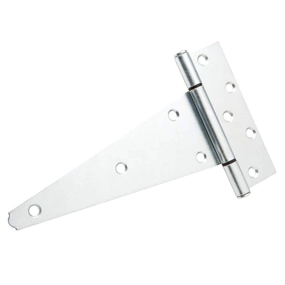 Everbilt 10 in. Zinc Plated Heavy-Duty Standard Tee Hinge