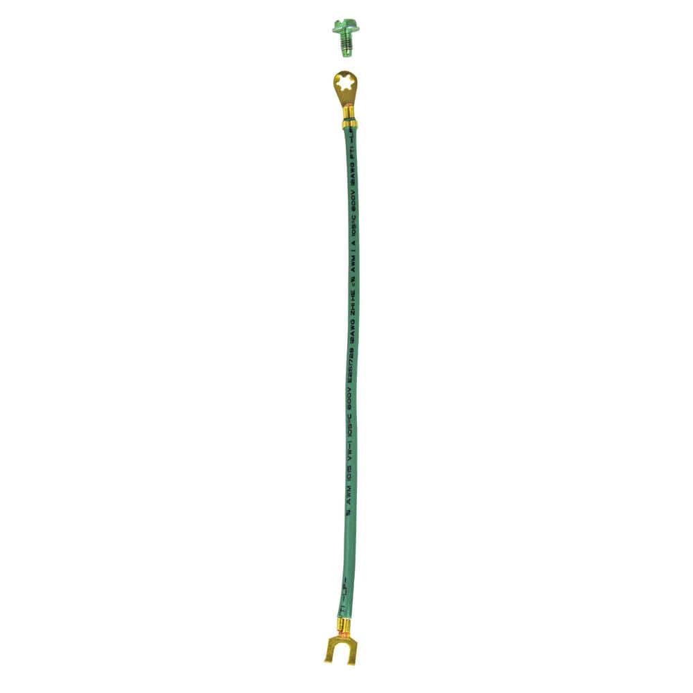 Gardner Bender 12 AWG Pigtail Connector with Screw 8 in. (25-Pack) Case of 5