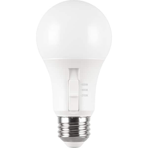 Lighting Science 60-Watt Equivalent A19 Non-Dimmable CEC LED Light Bulb with Selectable Color Temperature (8-Pack)