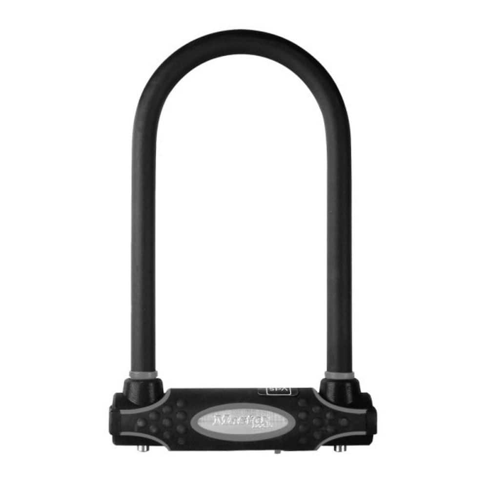 Master Lock 6 in. (15cm) Wide Hardened Steel U-Lock with 8-1/4 in. (21cm) Shackle Clearance