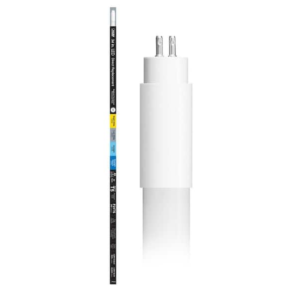 Feit Electric 21-Watt Equivalent 34 in. T5 G5 Type A Plug and Play Linear LED Tube Light Bulb, Selectable White (1-Pack)