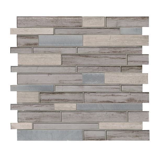 MSI Ocotillo 12 in. x 12 in. x 0.16 in. Stone/Glass/Metal Mesh-Mounted Mosaic Wall Tile (1 sq. ft./Each)