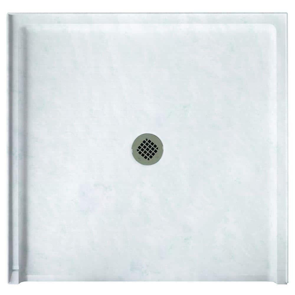 Swan 42 in. L 36 in. W Alcove Shower Pan Base with Drain