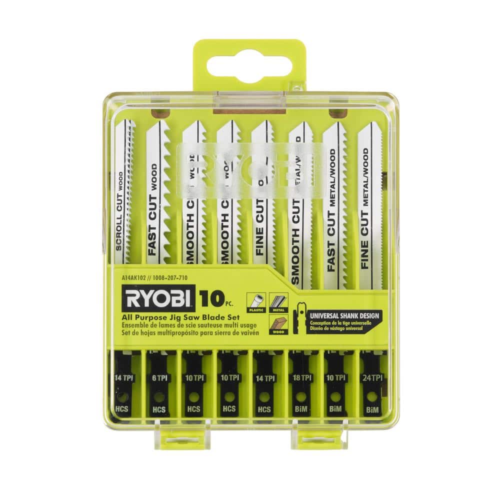RYOBI All-Purpose Jig Saw Blade Set